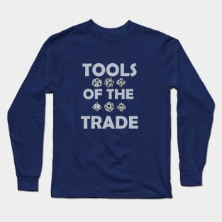 Tools of the Trade - blue Long Sleeve T-Shirt